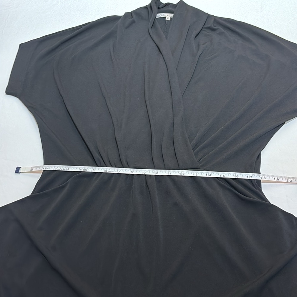 Excellent Black Pullover Kimono Dress Size M - Picture 8 of 14